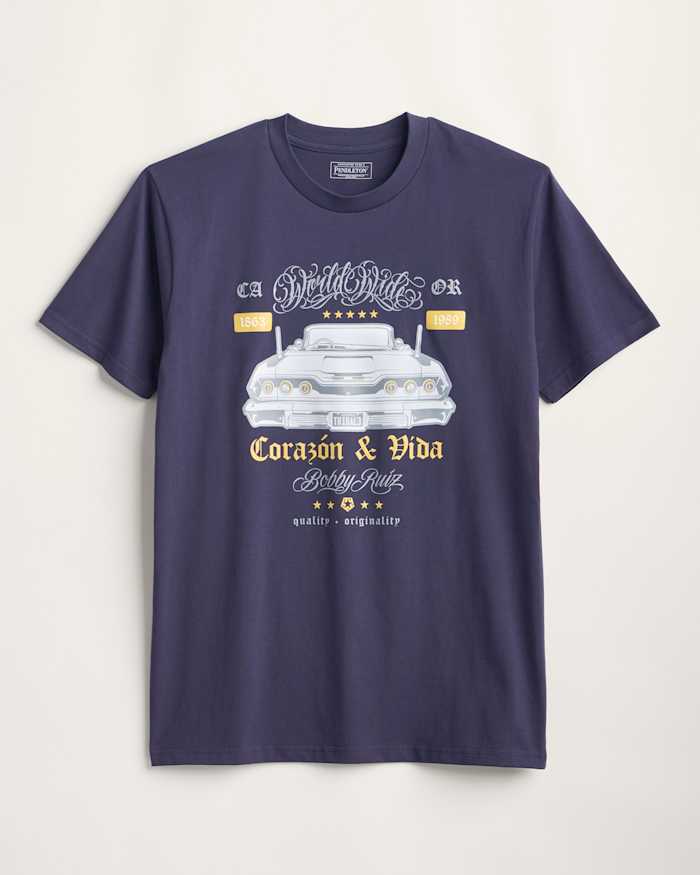 MEN'S BOBBY RUIZ X PENDLETON CAR GRAPHIC TEE